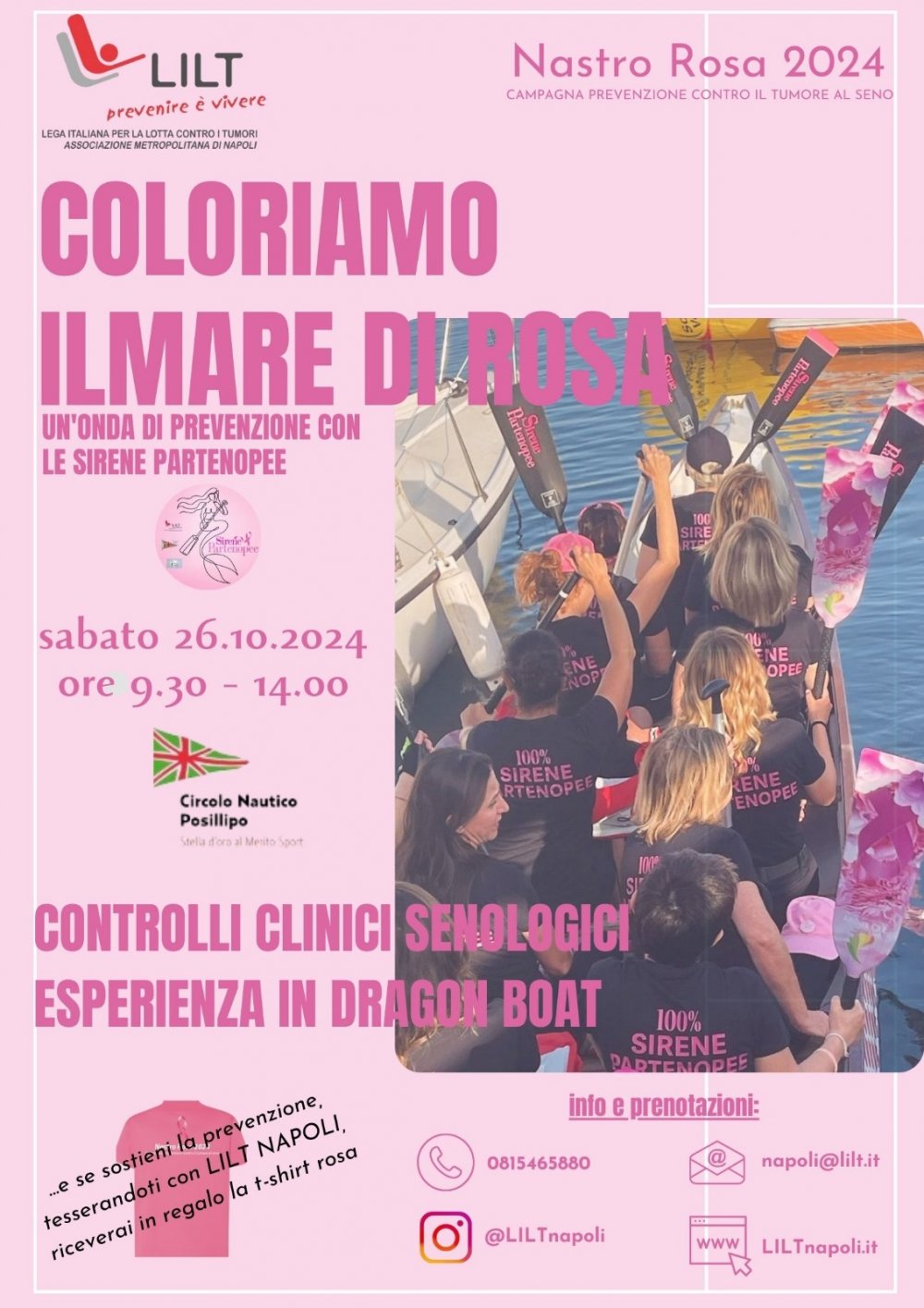 COLORIAMO IL MARE DI ROSA