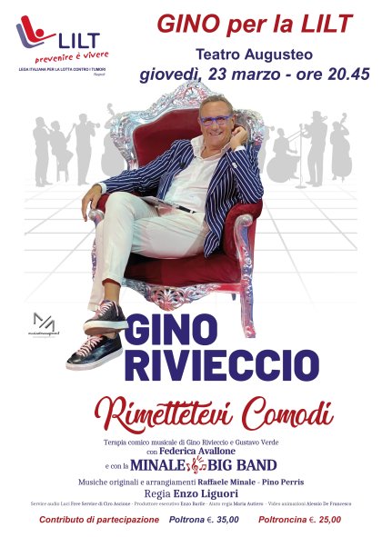 Gino Rivieccio per la LILT