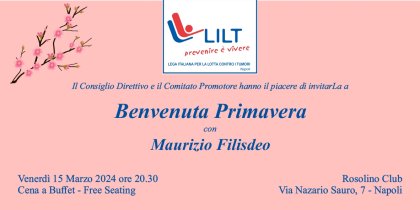 Benvenuta Primavera