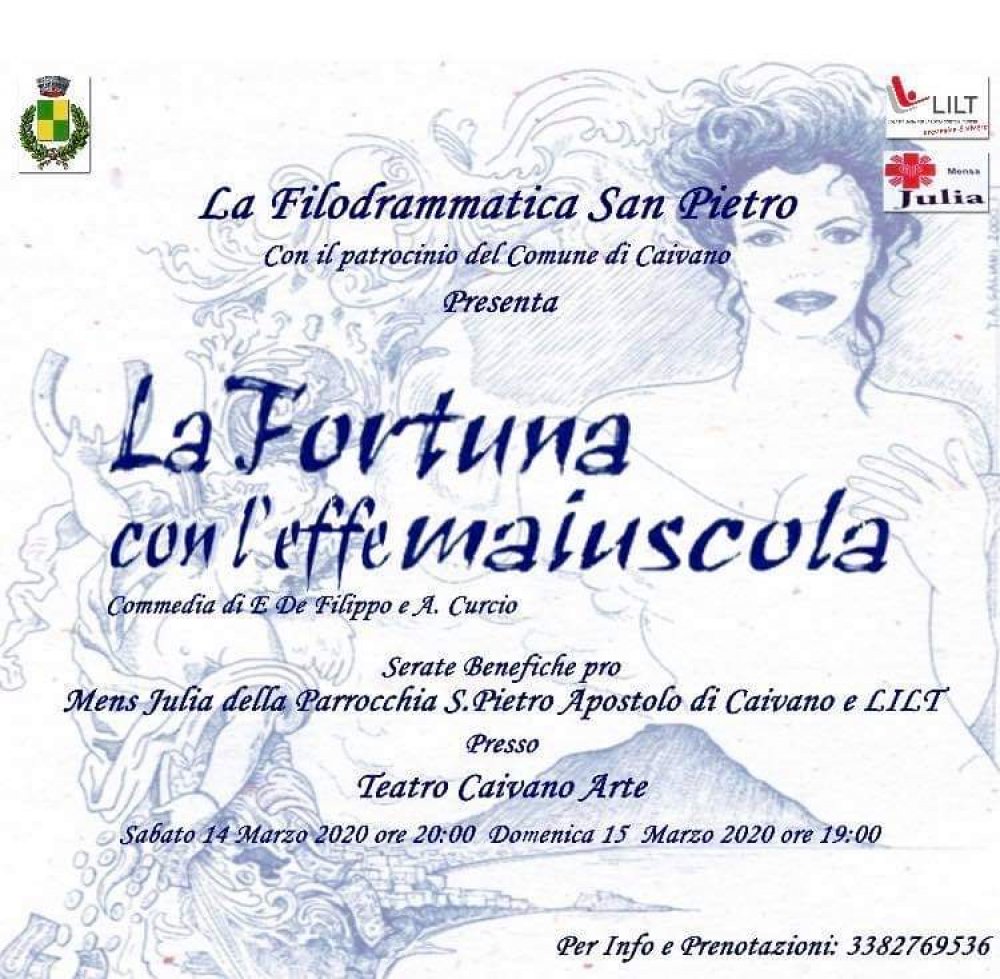 La Fortuna con l’Effe maiuscola